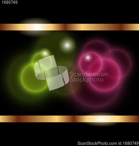 Image of abstract background with transparent circles