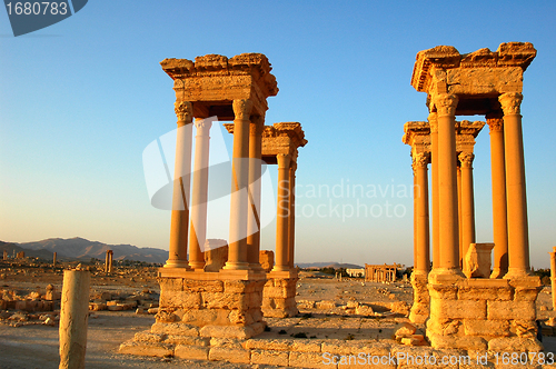 Image of Relics of Palmyra in Syria