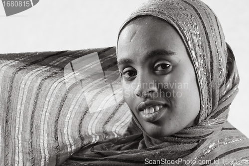 Image of A young Ethiopian woman