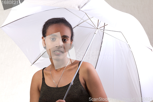 Image of  Portrait of young Ethiopian woman