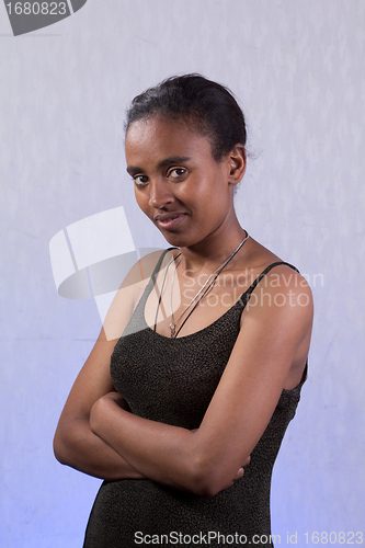 Image of  Portrait of young Ethiopian woman