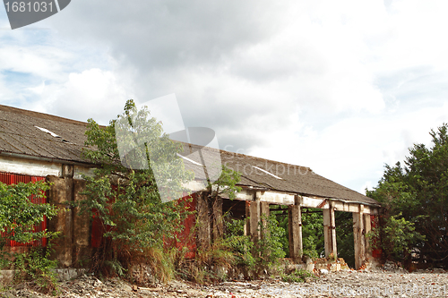 Image of Abandoned Industrial Furnace 