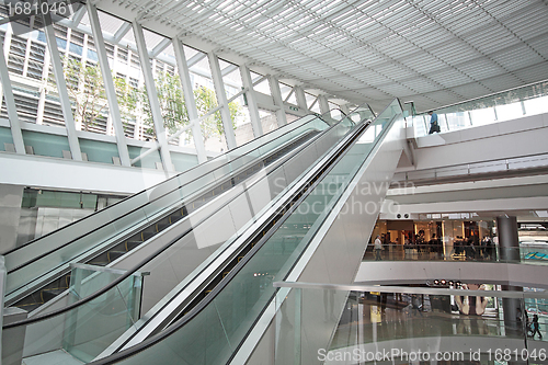 Image of Escalator in the shopping mall