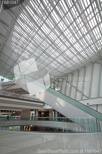 Image of Escalator in the shopping mall