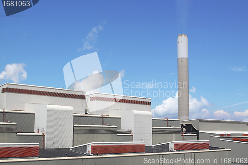 Image of coal fired power station