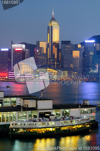 Image of Hong Kong modern city