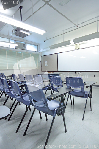 Image of empty classroom