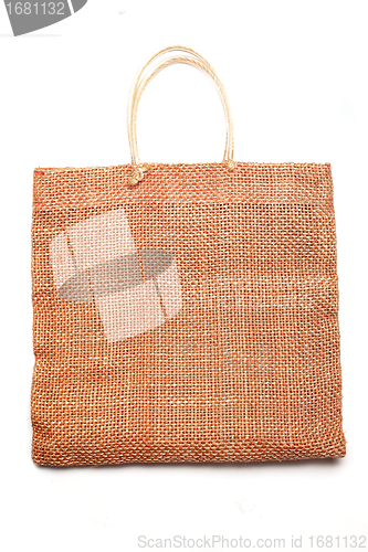 Image of Wicker bamboo handbag 