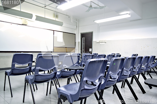 Image of empty classroom