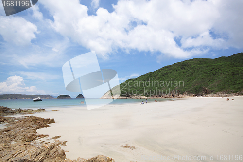 Image of beach in Hong Kong 