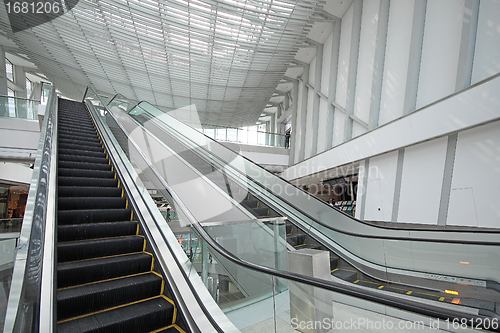 Image of Escalator in the shopping mall