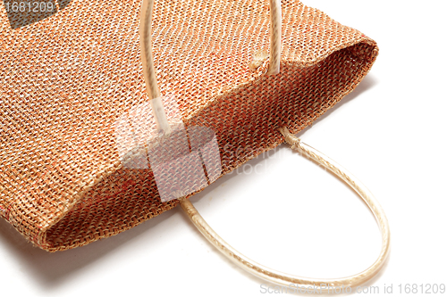 Image of Wicker bamboo handbag 