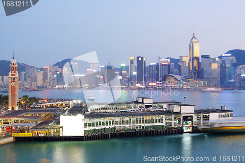 Image of Hong Kong modern city