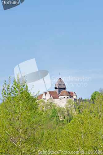 Image of Medieval church in Coucy, France