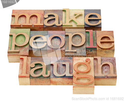 Image of make people laugh