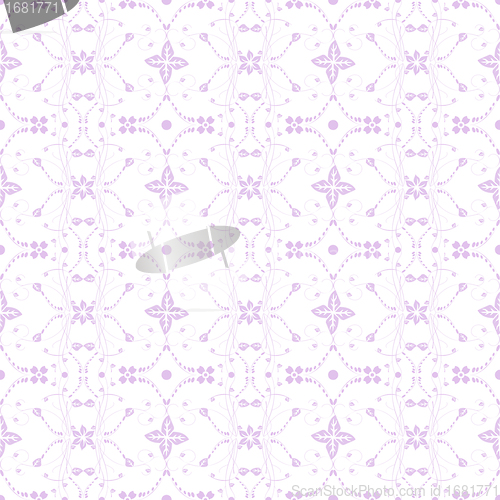 Image of Seamless Floral Pattern
