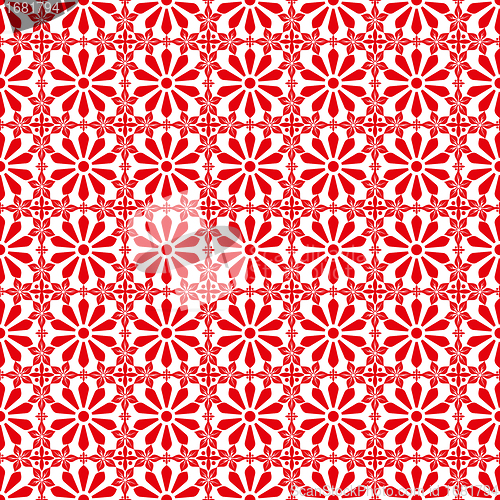 Image of Seamless Floral Pattern