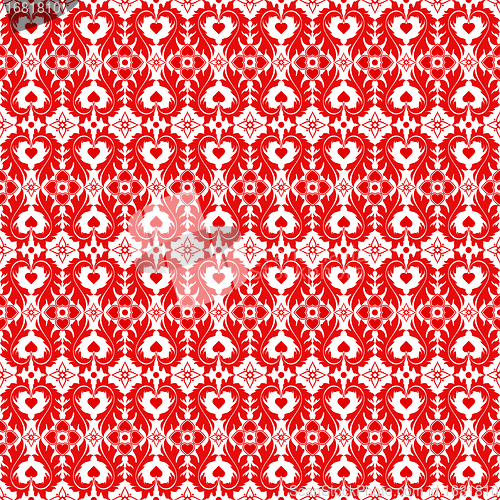 Image of Seamless Floral Pattern