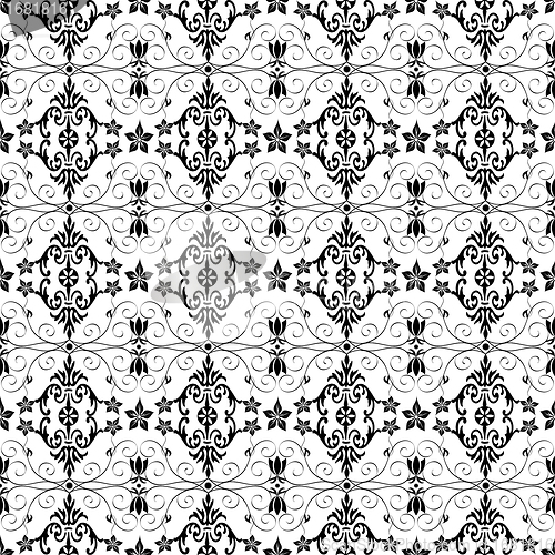 Image of Seamless Floral Pattern
