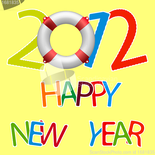 Image of happy new year 2012