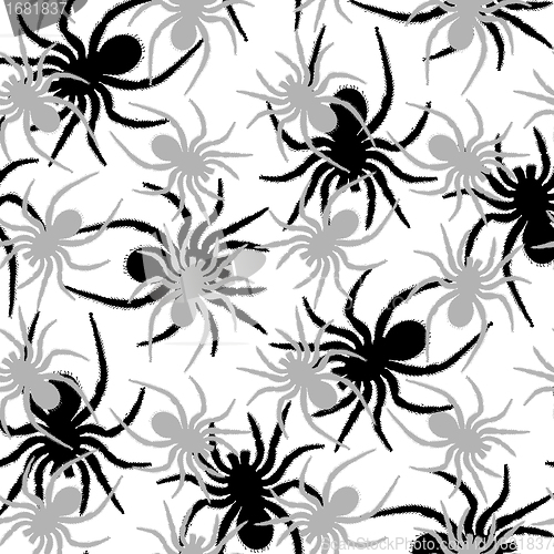 Image of spiders pattern