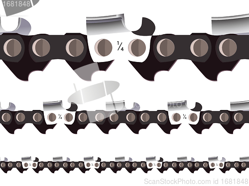 Image of chain saw seamless