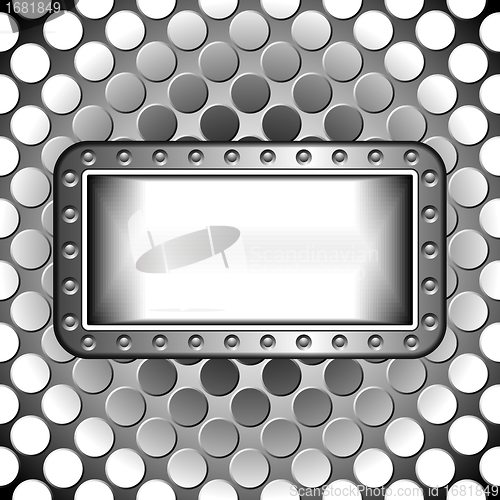 Image of metallic design abstract