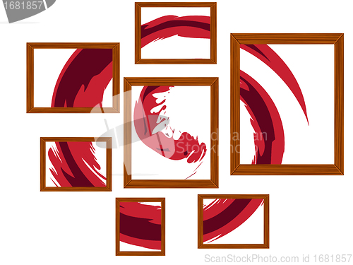 Image of abstract frames