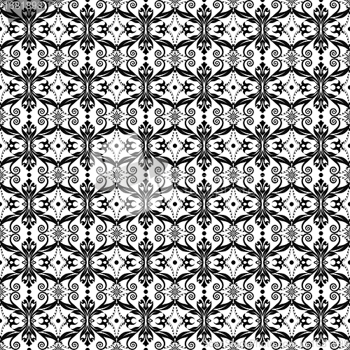 Image of Seamless Floral Pattern
