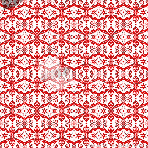 Image of Seamless Floral Pattern