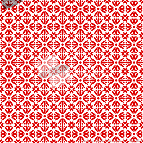 Image of Seamless Floral Pattern