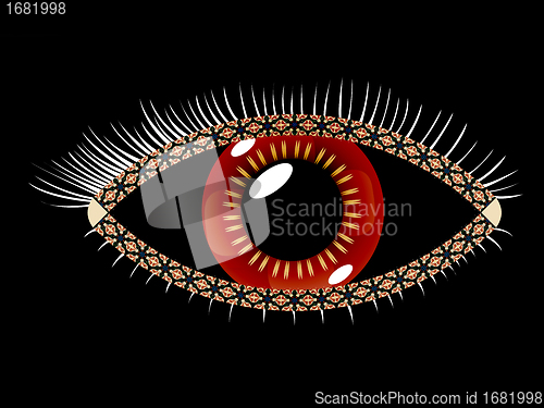 Image of geometric eye