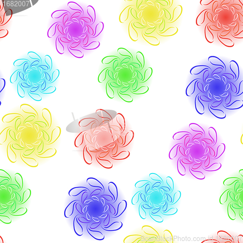 Image of floral seamless design