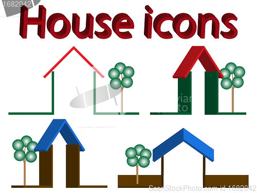 Image of house icons