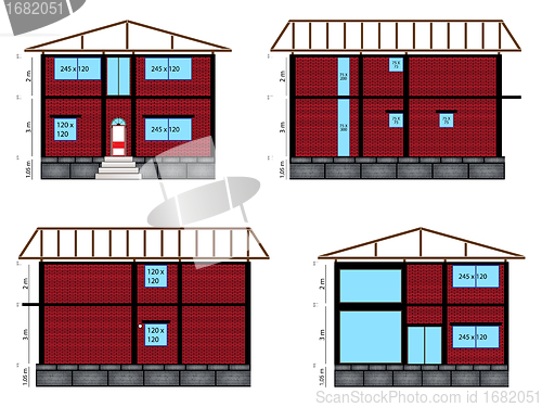 Image of architectural house design