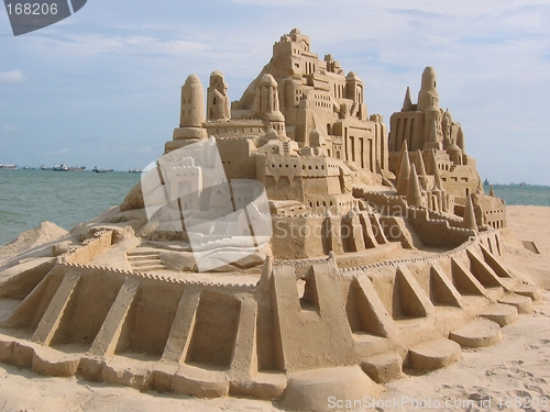 Image of Grand Sand Castle @ Beach