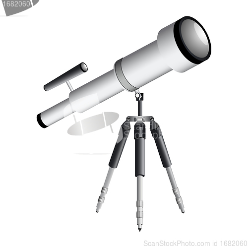 Image of telescope on tripod