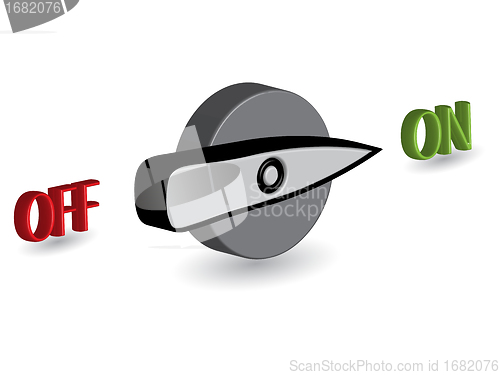 Image of on off switch