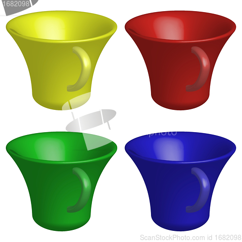 Image of empty cups