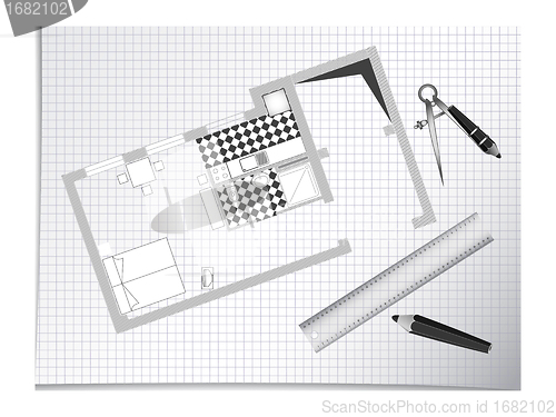 Image of architectural sketch