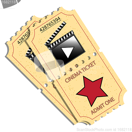 Image of cinema tickets