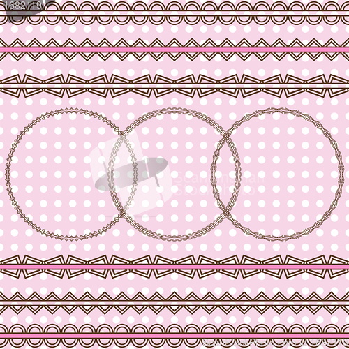 Image of retro design elements