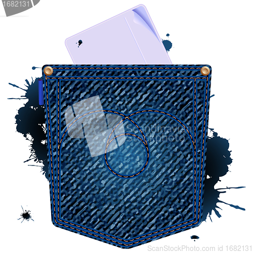 Image of jeans paper icon