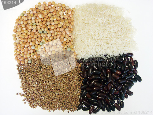 Image of Beans and seeds square