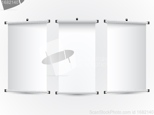 Image of roll up banners