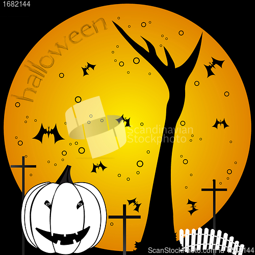 Image of halloween composition