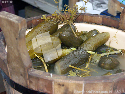 Image of Pickle in a barrel