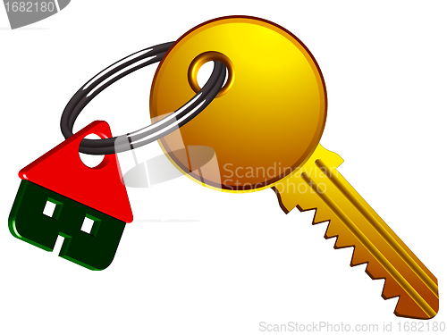 Image of house and key