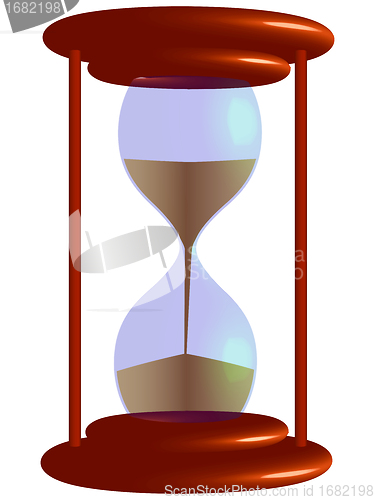 Image of 3d hour glass