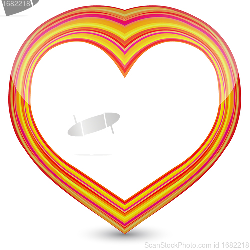 Image of heart vector